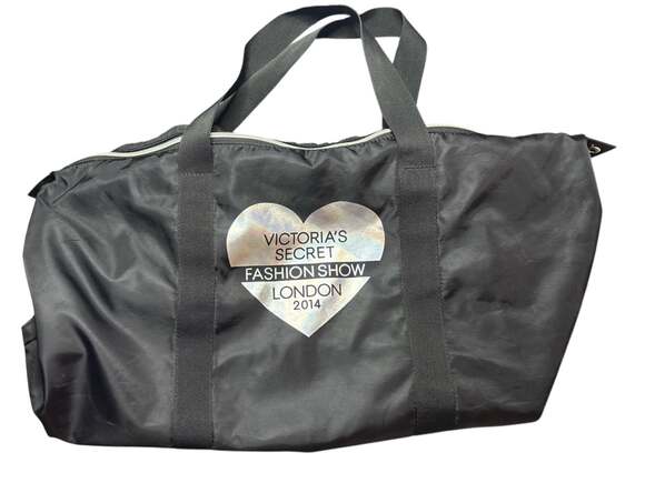 Victoria's Secret Handbags - Victoria's Secret 2014 London Fashion Show Black Large Travel Tote Duffel Bag